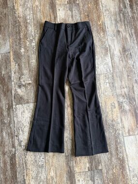 Cabi black trouser dress pointe pants - flare 8